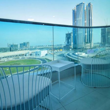 Elegant 2Br View With Rooftop Pool The Bay Dubai Eksteriør bilde