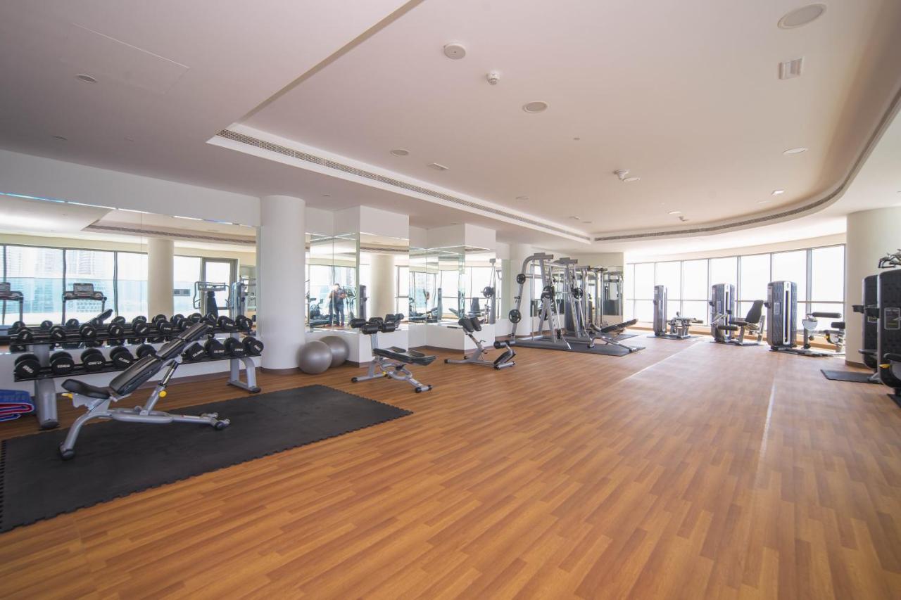 Elegant 2Br View With Rooftop Pool The Bay Dubai Eksteriør bilde
